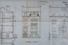 Avenue Prudent Bols 91, Bruxelles Laeken, élévation principale, AVB/TP 42866, 1922