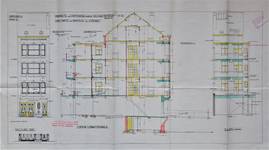 Richard Neyberghlaan 189, Brussel Laken, opstanden en doorsnede, SAB/OW 40744, 1929