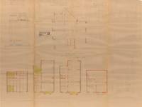 Avenue Coghen 38, Uccle, élévations, coupe, plans, ACU/Urb. 9114, 1935