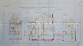 Stevens-Delannoystraat 24, Brussel Laken, opstanden en doorsnede, SAB/OW 52614, 1927
