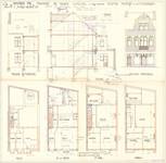 Milcampslaan  146, Schaarbeek, opstanden, doorsnede, grondplannen, GAS/DS 194/146, 1931