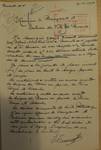 Rue Léopold Ier 244, Bruxelles Laeken, lettre de demande du commanditaire (Joseph Tenaerts) à la Ville de Bruxelles pour la construction d'une maison à deux étages, AVB/TP 54049, 1924 