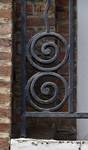 Steppéstraat 33, Jette, detail van de ijzerwerk (© ARCHistory/APEB, foto 2020)