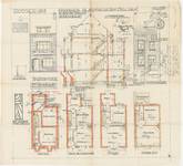 Jean Vanhaelenlaan 35, Oudergem, opstanden, doorsnede, grondplannen, GAO/DS 3618, 1932