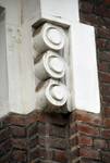 Steppéstraat 33, Jette, detail van de voorgevel (© ARCHistory/APEB, foto 2020)