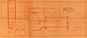 Avenue Coghen 30, Uccle, bâtiment annexe, plans, ACU/Urb. 8830, 1935