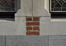 Grotplein 5, Jette, detail van de benedenverdieping (© ARCHistory/APEB, foto 2020)