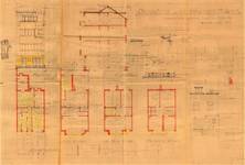 Avenue Coghen 26, Uccle, élévations, coupe, plans, ACU/Urb. 8680, 1934